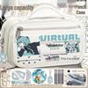 Hatsune Miku Large Capacity Pencil Case for Students and Girls - Portable Storage Bag