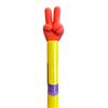 Gesture Topper Press Ballpoint Pen Rock Paper Scissors Top Quick-Drying