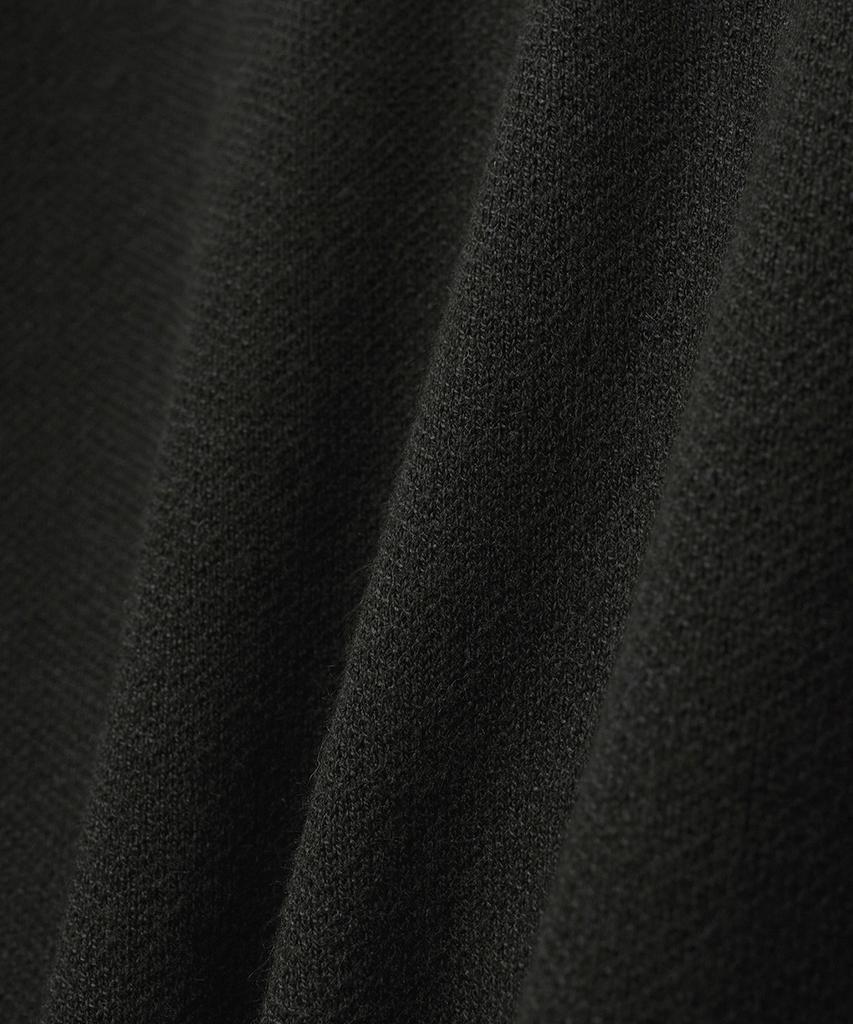 Noirer Essential Loose Fit V-Neck Cardigan (Black)