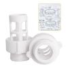 Round Swimming Pool Drain Connector Hose Drain Plug Plastic Hose Drain Plug Replacement Round Swimming Pool Garden Hose