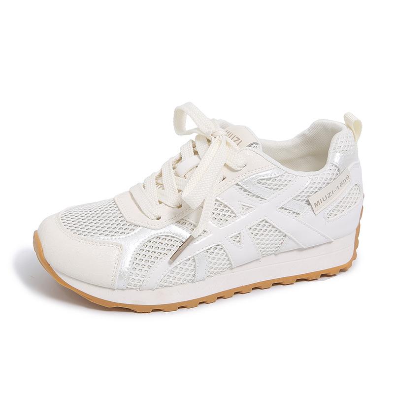 

Маленькие белые туфли женские летние новые студенческие повседневные спортивные универсальные кеды 40 бежевый