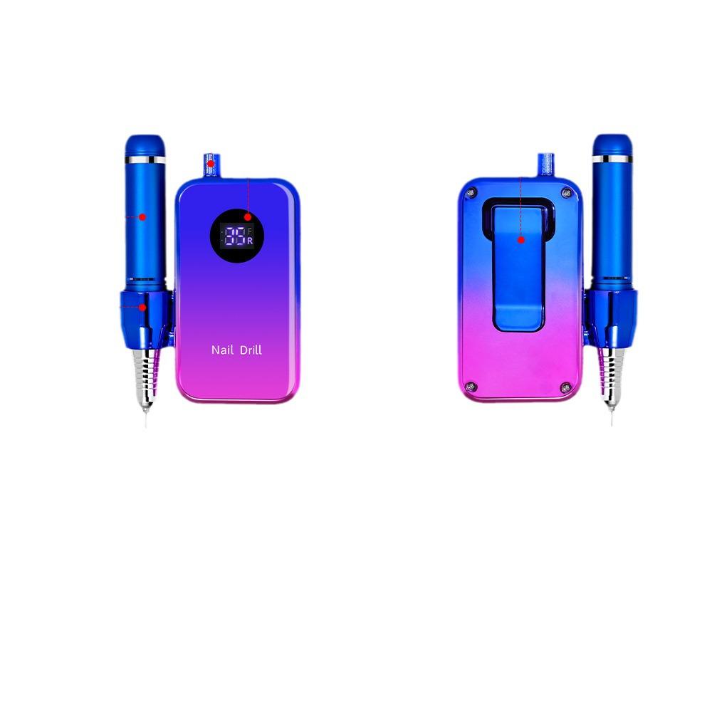 Gradient Portable 35,000 RPM Electric Nail Polisher & Remover