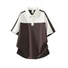 2026 Trendy Men's Japanese Style Color Block Polo T-Shirt