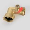 Brass Angle Valve Connector With Switch For Garden Hose Irrigation Quick Coupling Fitting Garden Watering Systems Leak Proof