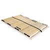 VidaXL Slat Base with 28 Slats 7 Zones 120 X 200 Cm
