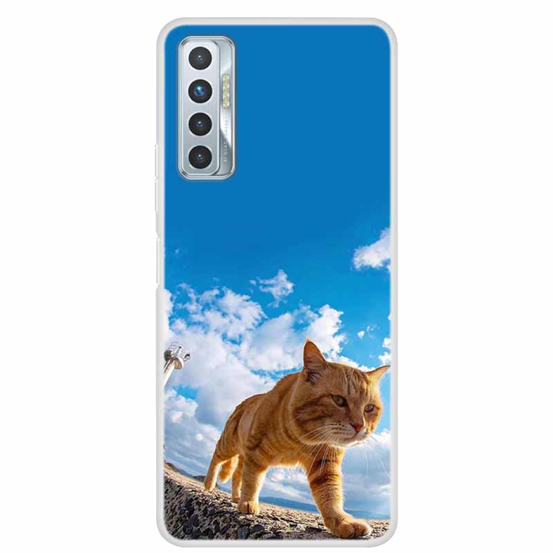 For Tecno Camon 17P Case Luxury Silicone TPU Soft Cover Phone Case For Tecno Camon 17 CG7 CG6 1 7 Coque Shockproof Cartoon Funda