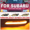 Auto LED Dynamische Blinker Lichter Für Subaru Forester Seite Spiegel Blinker Anzeige Für Subaru Outback Legacy 2003-2008
