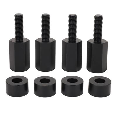 Kit Rialzo Sedile UTV Regolabile Nero Sollevabile Supporti Rialzanti Sedile con 4 Distanziali Extra Adatto per Modelli X3