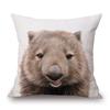 Australian Animals Wombat Kangaroo Possum Kookaburra Birds Koala Poster Cushion Cover Decorative Pillow Case