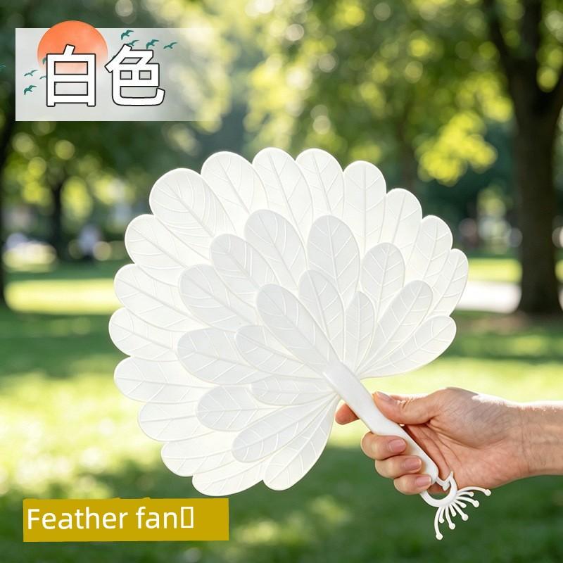 Ginkgo Leaf Fan, Portable Hand-Held Fan, Large Size, 2026 New Model, Easy to Carry, Stylish, Cool and Durable, Anti-Fall Palm Leaf Fan