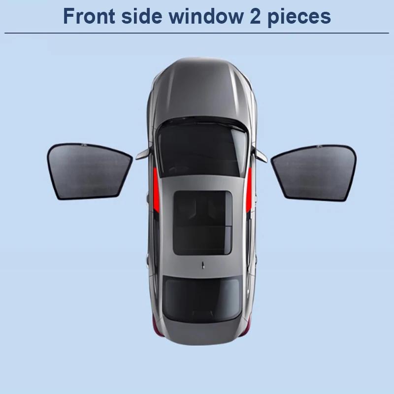 Sun Shades For Forthing Yacht DFSK Forthing 4 U-Tour 2022 2023-2026 Sunshades Magnetic Privacy Protection Visor Auto Accessories