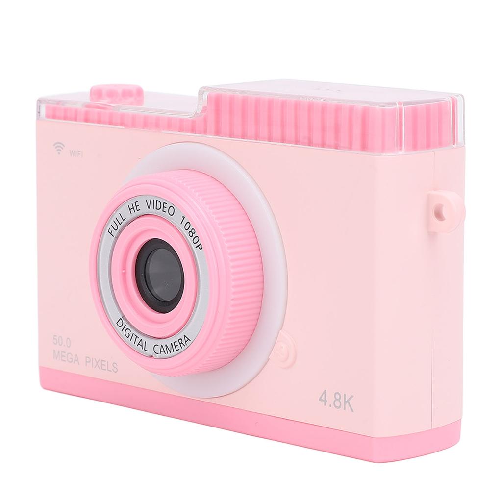 Digital Camera 48 80P 8x Digital Zoom Support Wireless Fidelity   Retro Compact Camera with MP3 Playback Filters Frames