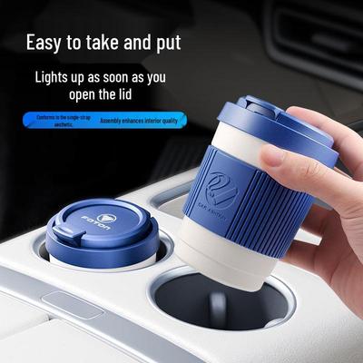 Universal Car Ashtray and Coffee Cup Holder for Foton Aoling S1 S3 S5, Xiangling M1 M2, and General F9 Models