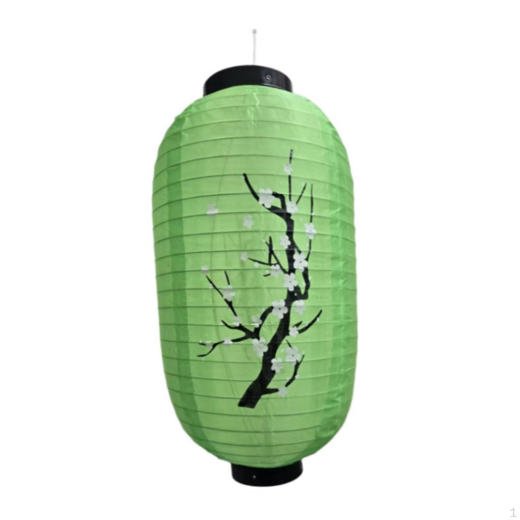 Japanese Lantern Decorative Paper Foldable Folding Lamp for Party, Patio, Balcony Red 8 Inch
