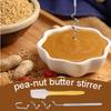 Nut Butter Stirrer Stainless Steel Fast Mixing Stirrer Handheld Honey Sauces Stirrer Multifunctional Household Kitchen Gadget