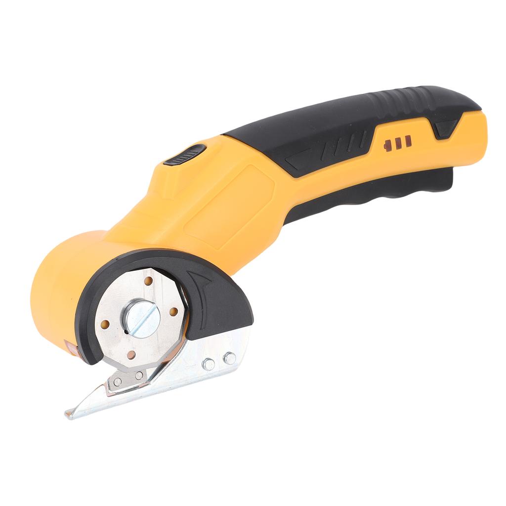 Cordless Electric Scissor Rechargeable Power Rotatable Cardboard Box Cutter Small Fast Cutting for Fabric Leather