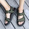 Sandals men's summer new trend outdoor breathable personality casual soft sole Velcro beach men's slippers