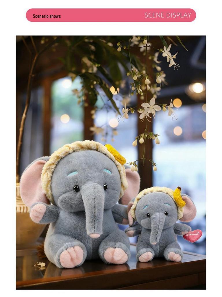 Little Elephant Plush Toy - Infant Sleep Comfort & Birthday Gift