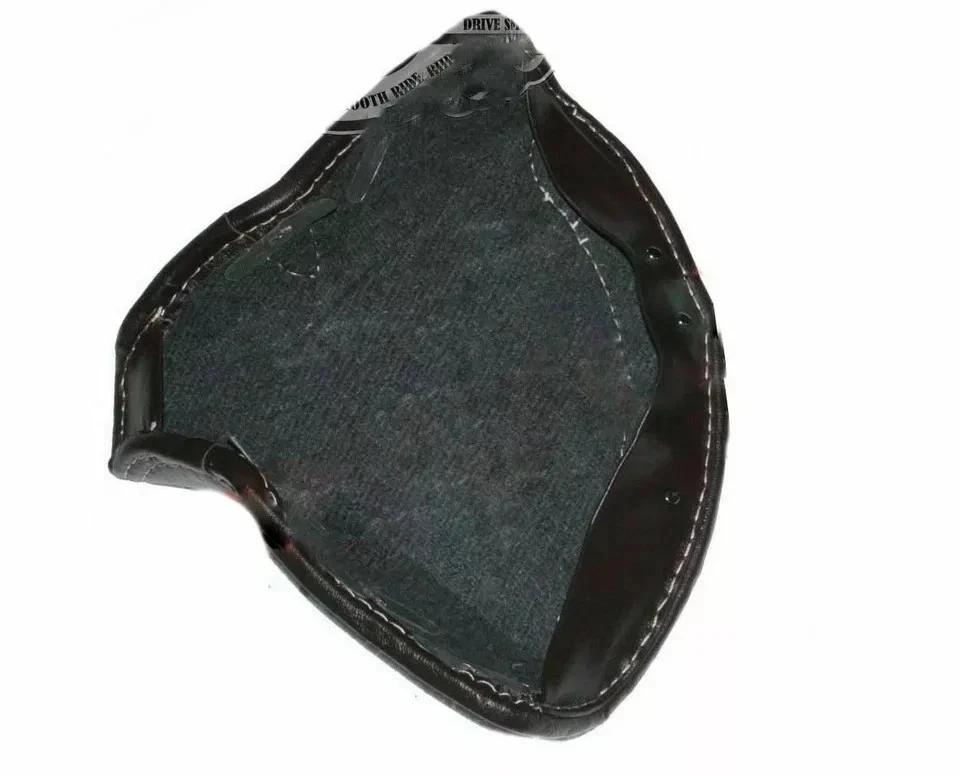 Lycett Black Leather Front Seat Cover Fits Royal Enfield Ariel Triumph