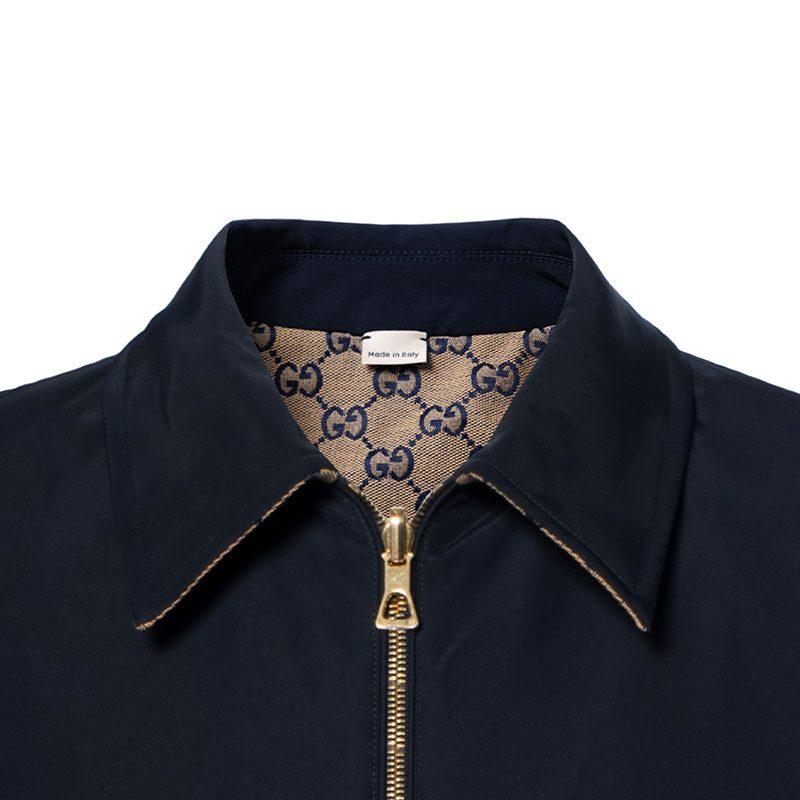 Gucci All Over Gg Harrington Reversable Jacket 694163-ZAI6D-4330