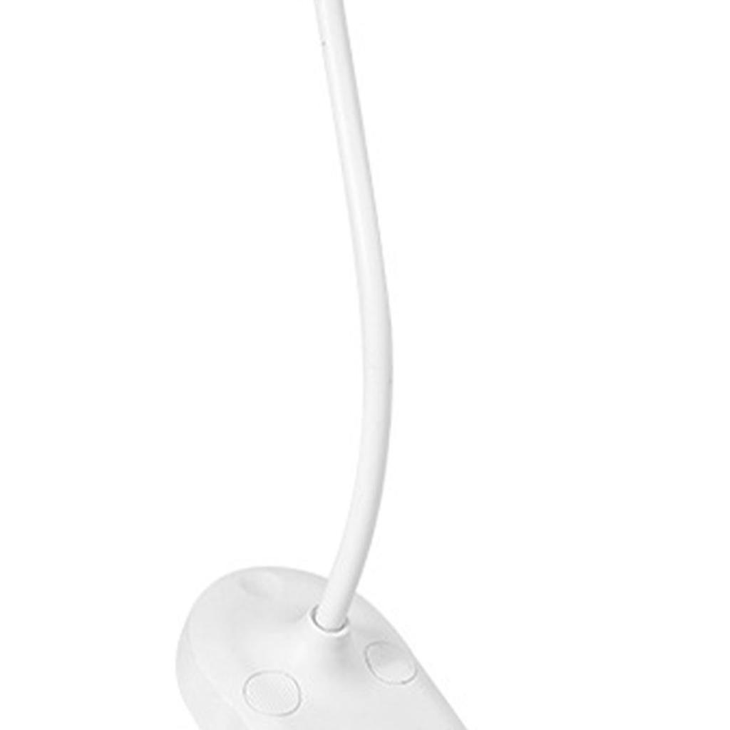 LED Klemm-Schreibtischlampe USB Augenschonend Dimmbar Nachttisch-Leselampe Nachtlicht für Schlafzimmer Stecker
