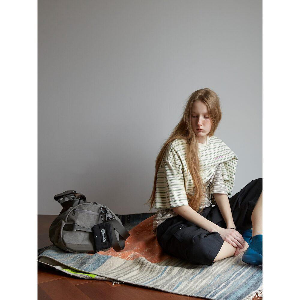 Sand Sound (Unisex) Duffle Bag Charcoal