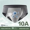 Men's Antibacterial Cotton Briefs - Breathable, Comfortable Triangle Underwear