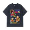 275 GSM Washed T-shirts 100% Cotton Dragon Ball V40 Goku Capsule Print Unisex Heavy Cotton T Shirt