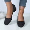 Woman Summer Sandals 2026 Open Toe Sandal Lace Dress Shoes Women’s High Heels Sandals Square Heeled Pumps Ladies Shoes