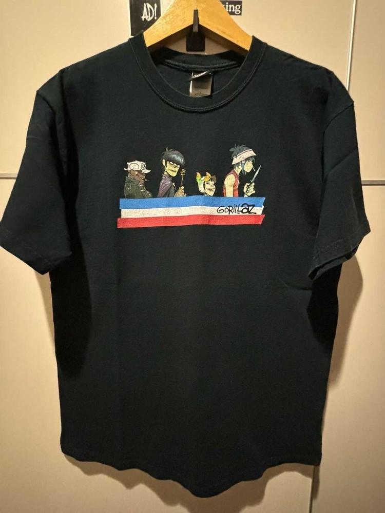 Band Tees Vintage Rare  Gorillaz band tshirt unisex S234XL shirt Unisex T-Shirt XXXL