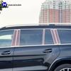 För Mercedes-Benz GLS W167 2016- Skyddsklistermärke för B/C-stolpe TPU genomskinlig skyddsfilm reptålig och anti-refit