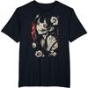 Figured Horror Anime Manga Tshirt Japan Japanese Creepy Kawaii Goth T-Shirt Graphic Novelty Tee Halloween