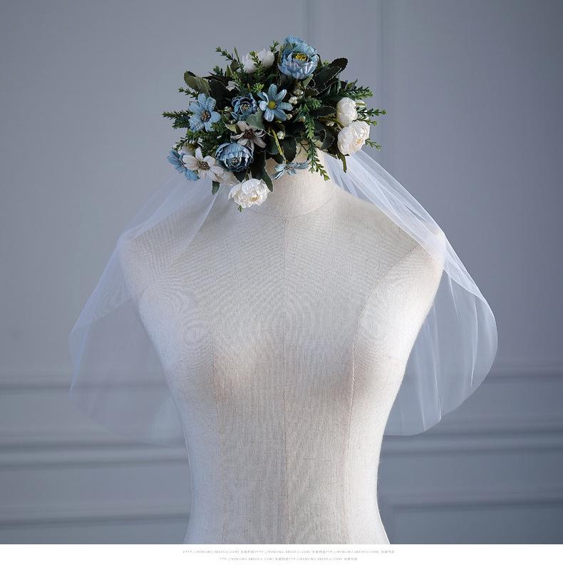 Children's Bridal Veil with Bow Headpiece - Princess Hair Accessory for Wedding Dress or Gown