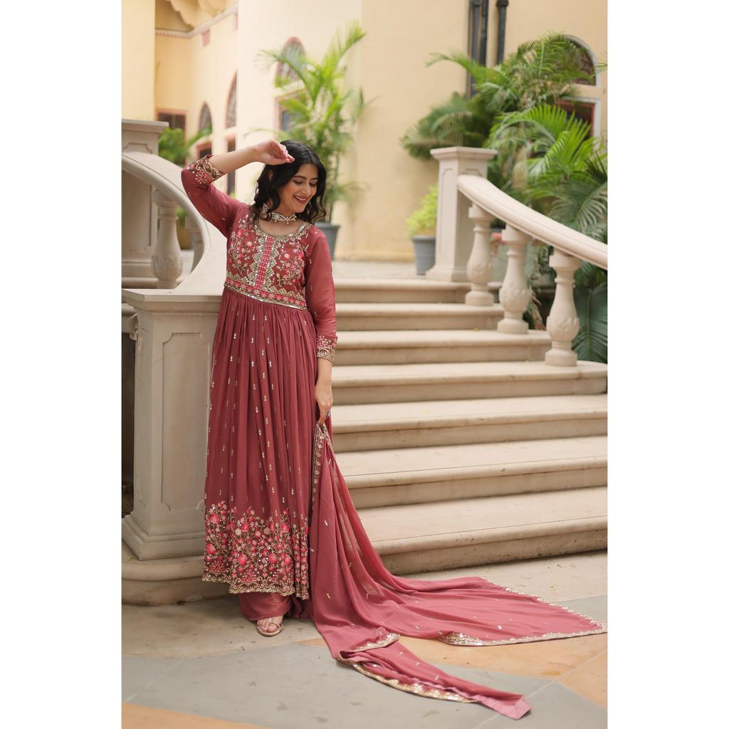 Premium designer readymade top-sharara-dupatta collections 2025