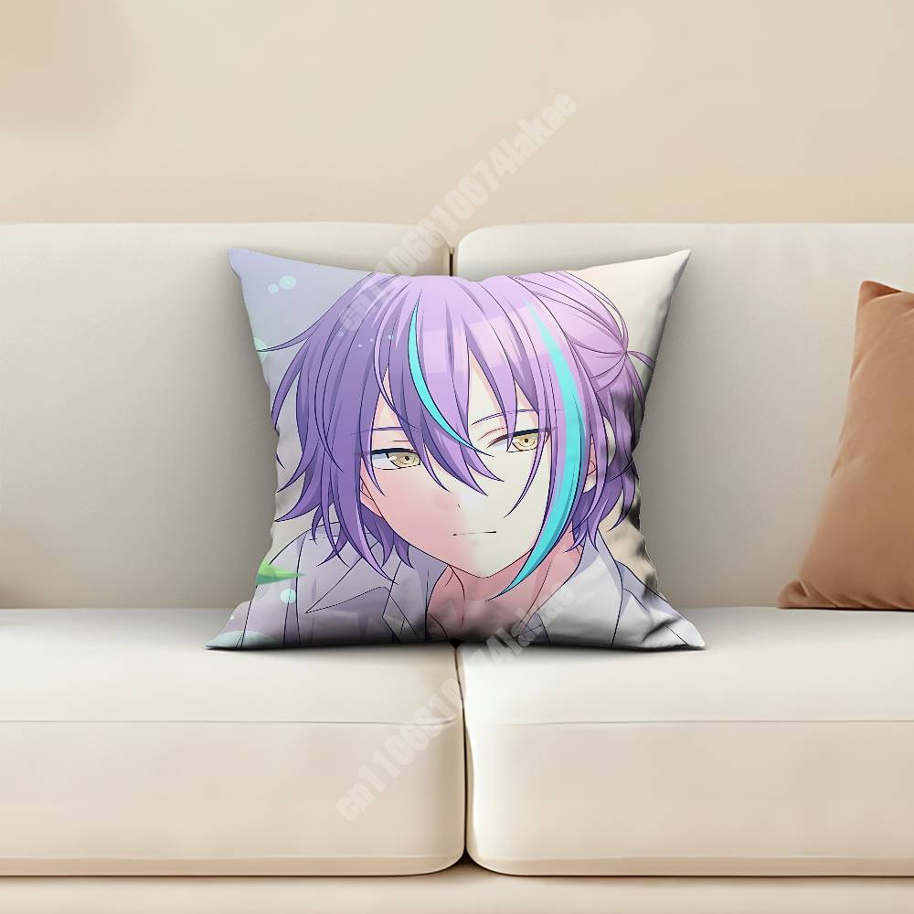 Wonderlands Showtime Rui Kamishiro Pillow Cover Cushion Case Sofa Couch Home Gaming Room Decoration