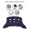 Portable Thick Inflatable Seat Cushion Comfortable Chair Cushion for Elderly