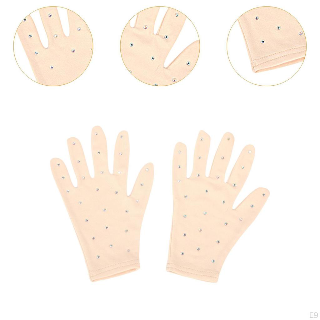 Figure Skating Competition Gloves Ice Comfortable Portable Fashion Versatile
