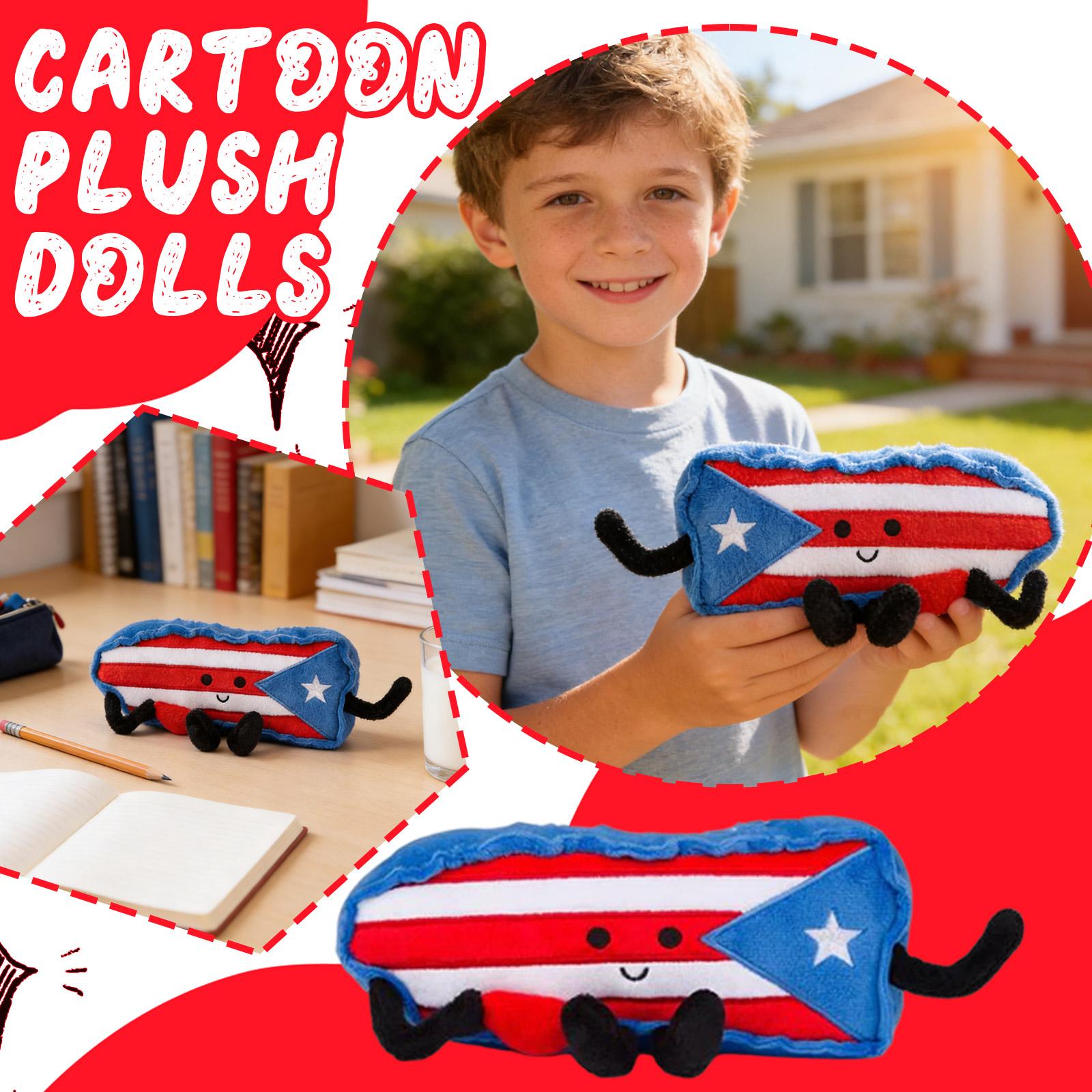 

Cute Plush Toy Plush Doll Plush Doll One Size синий