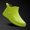 Fashion Short Rain Boots Men's Four Seasons Work Shoes Wear-Resistant Rubber Shoes Fishing Shoes Waterproof Shoes