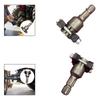 Adattatore Albero T PTO Adatto per Alberi di Presa di Forza Standard di Trattori Convertitore 6-8 Scanalature Accessorio Robusto