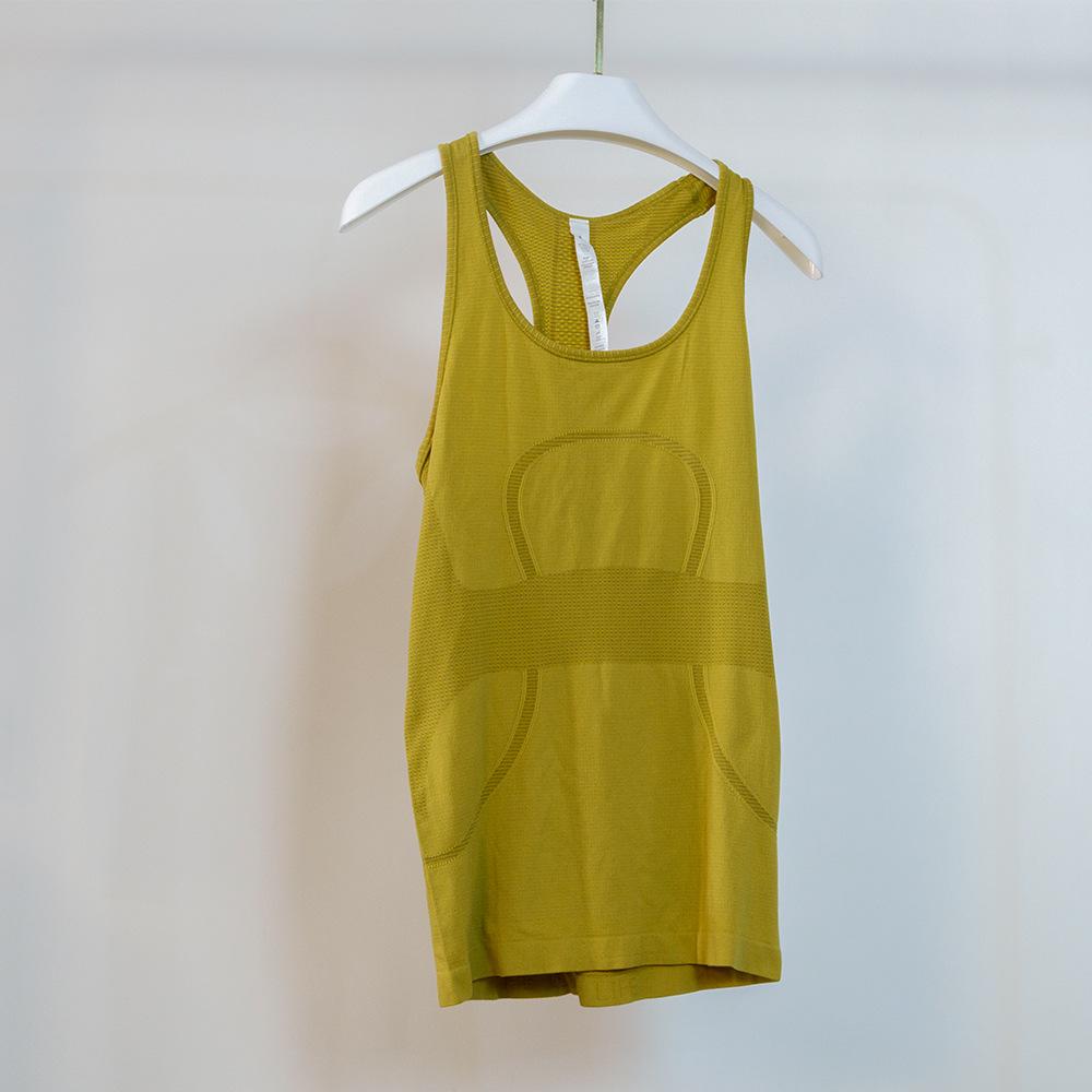 High Elastic Seamless Women's Quick-Dry Sleeveless Yoga Vest