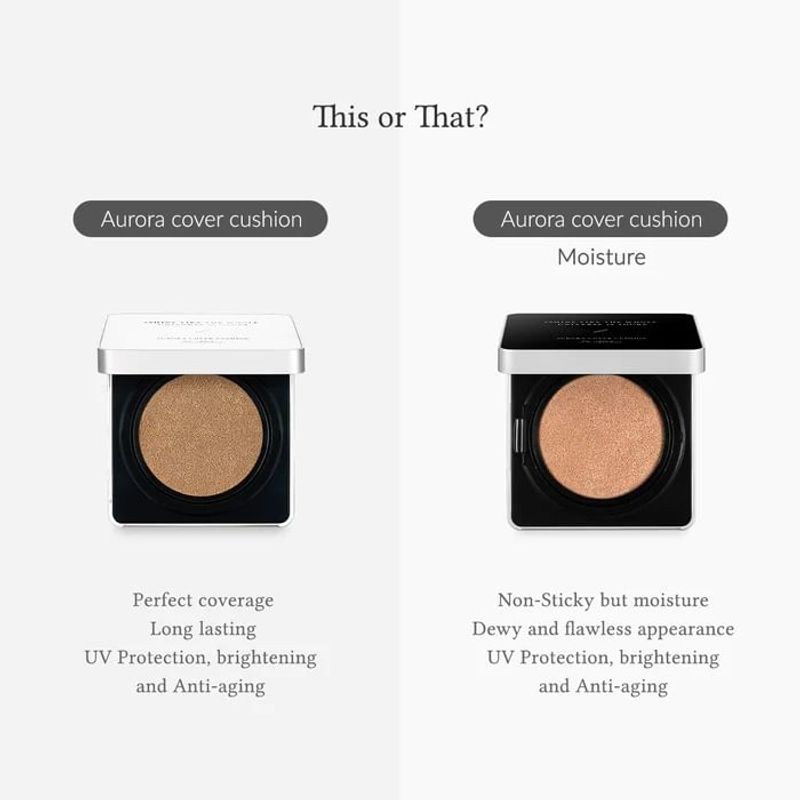 Dr. Althea - Aurora Cover Cushion Moisture - 3 Colors