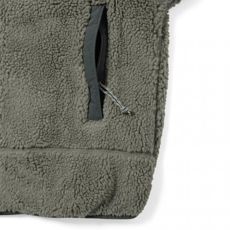 ThIs Is Never ThaT T Sherpa Fleece jas Grijs