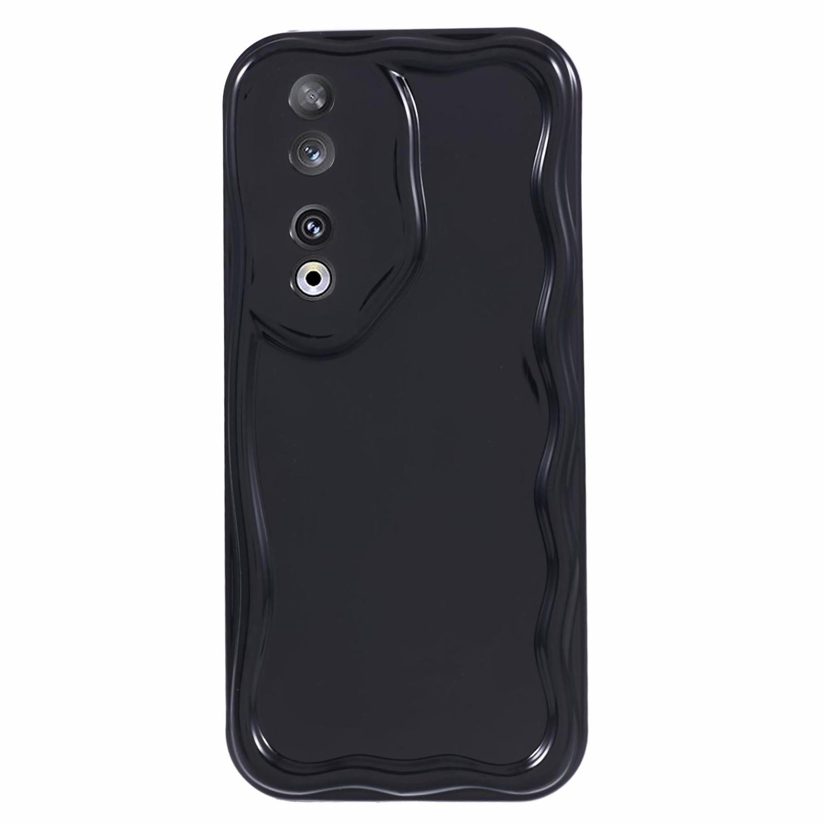 

YX Series For Honor 90 Case TPU Shock Absorbing Phone Guard Cover (Precise Cutout) Black