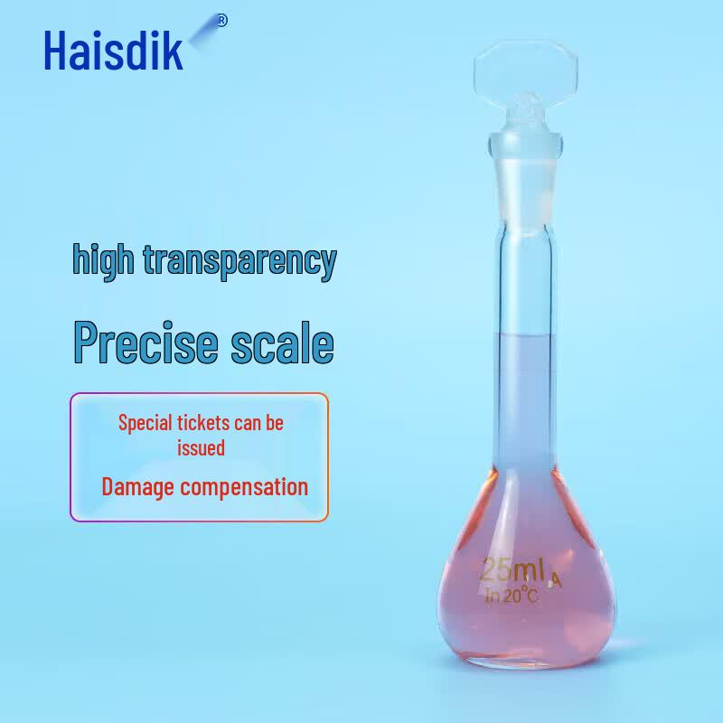 Hesdike A-Grade Borosilicate Glass Volumetric Flasks