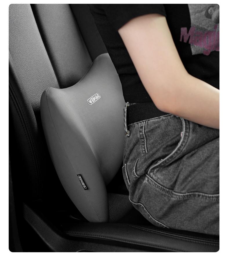 Mercedes Car Lumbar Support Cushion - Driver Seat Back Pillow