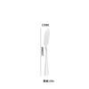 Stainless steel tableware, knives, forks and spoons, western food, golden steak, knives, forks and spoons four-piece set