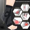 1Pcs Ankle Brace Socks For Sprained Foot Compression Support Sleeve Women Men Sports Arthritis Relief