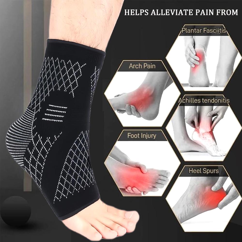 1Pcs Ankle Brace Socks For Sprained Foot Compression Support Sleeve Women Men Sports Arthritis Relief