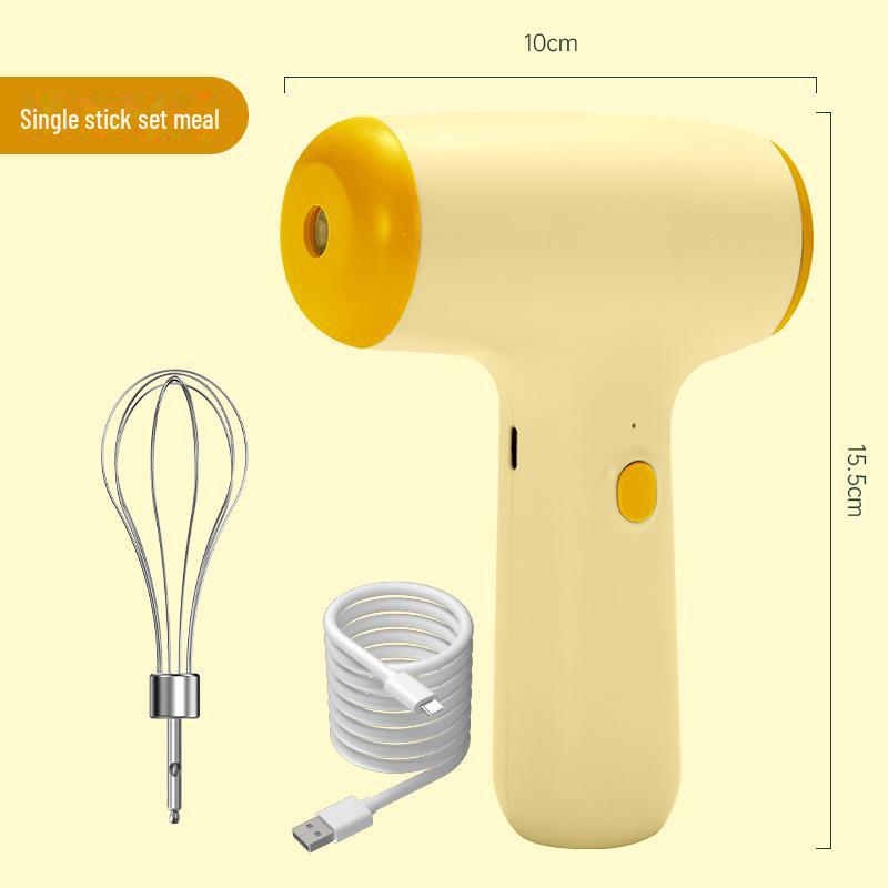

Мини портативный беспроводной электрический венчик для взбивания яиц: Автоматический венчик для взбивания сливок для выпечки Standard [1-speed]